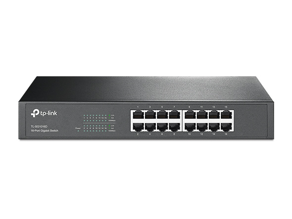 16-Port Gigabit Desktop/Rackmount Switch